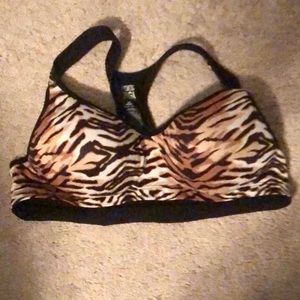 Victoria’s Secret Pink tiger print yoga sports bra